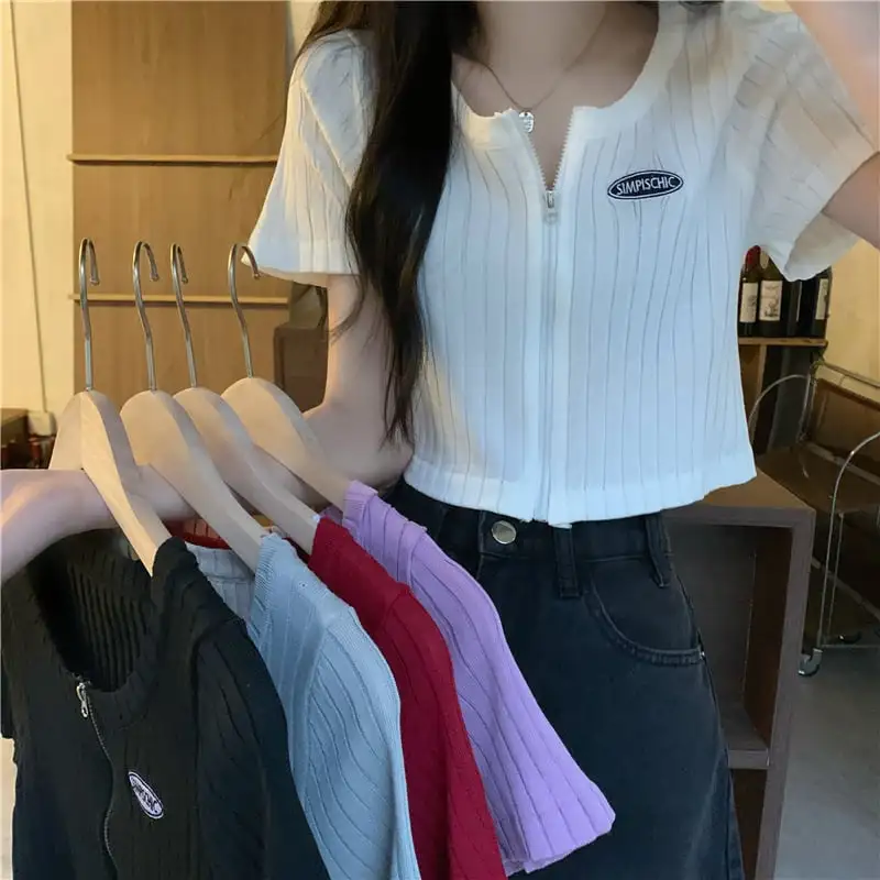 トップス Tシャツ ファッション 半袖 ブラック ホワイト レッド パープル グレー