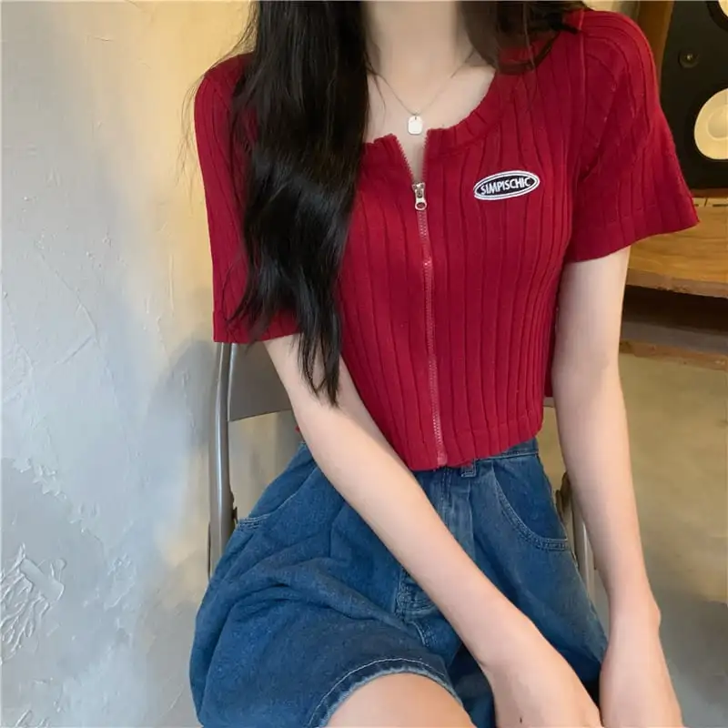 トップス Tシャツ ファッション 半袖 ブラック ホワイト レッド パープル グレー