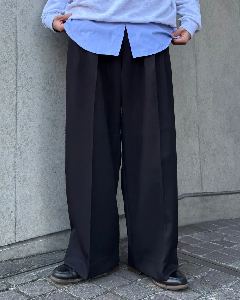 スリータックワイドスラックス