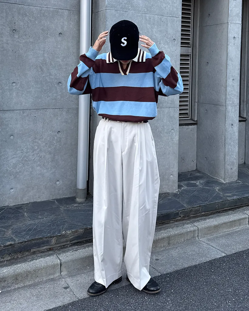 スリータックワイドスラックス