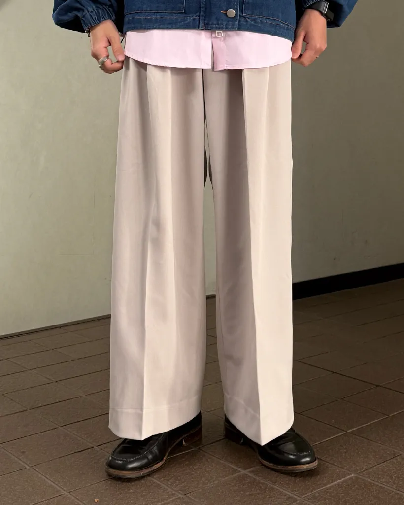 スリータックワイドスラックス