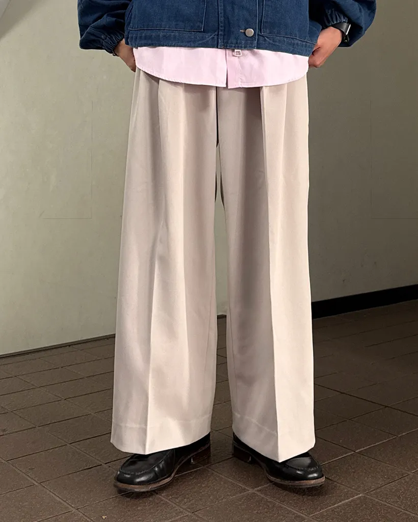 スリータックワイドスラックス