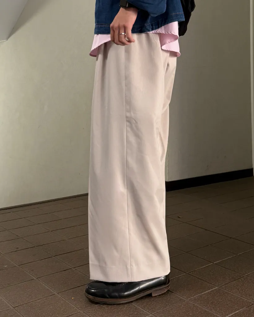 スリータックワイドスラックス