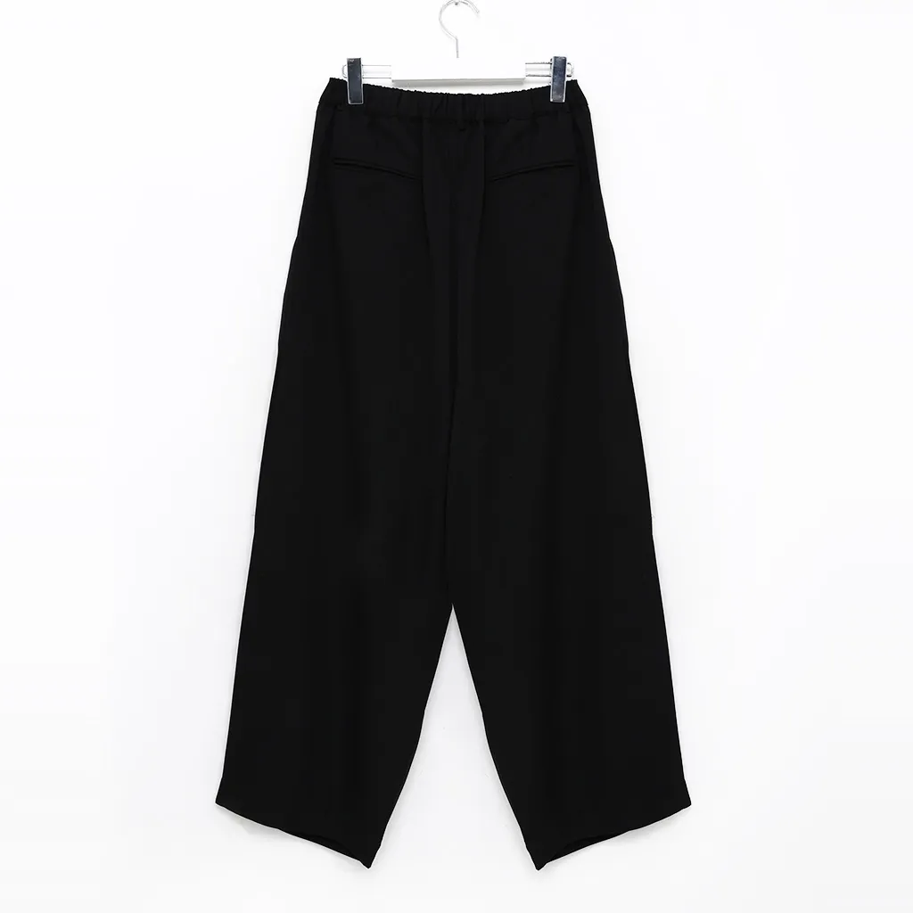 ピンタックワイドスラックス