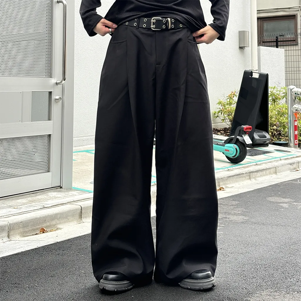 ボリュームワイドスラックス