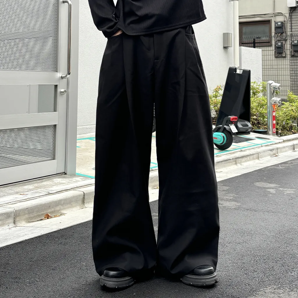 ボリュームワイドスラックス