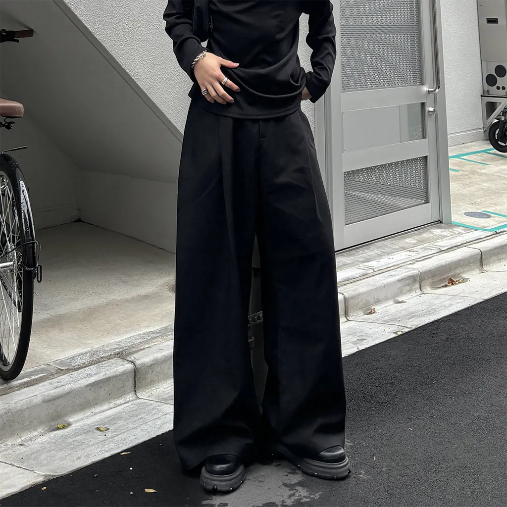 ボリュームワイドスラックス