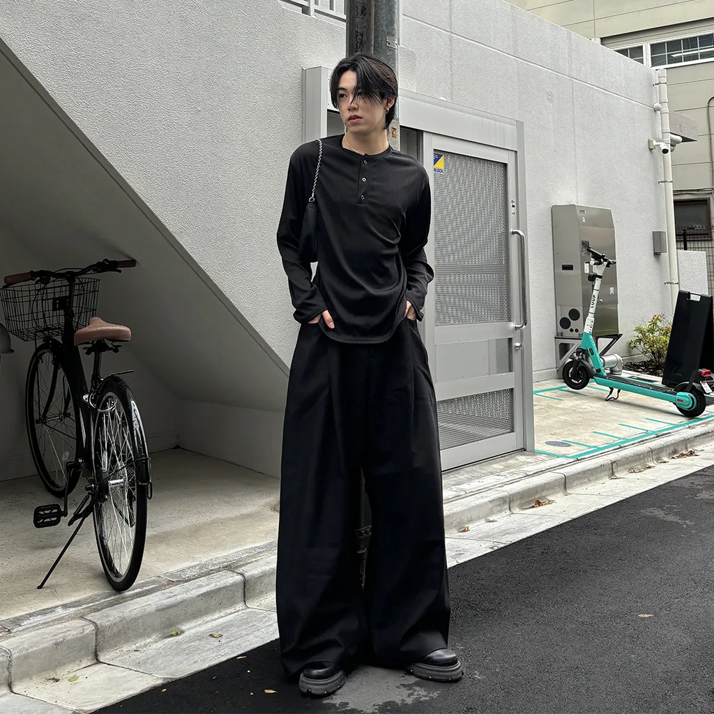 ボリュームワイドスラックス