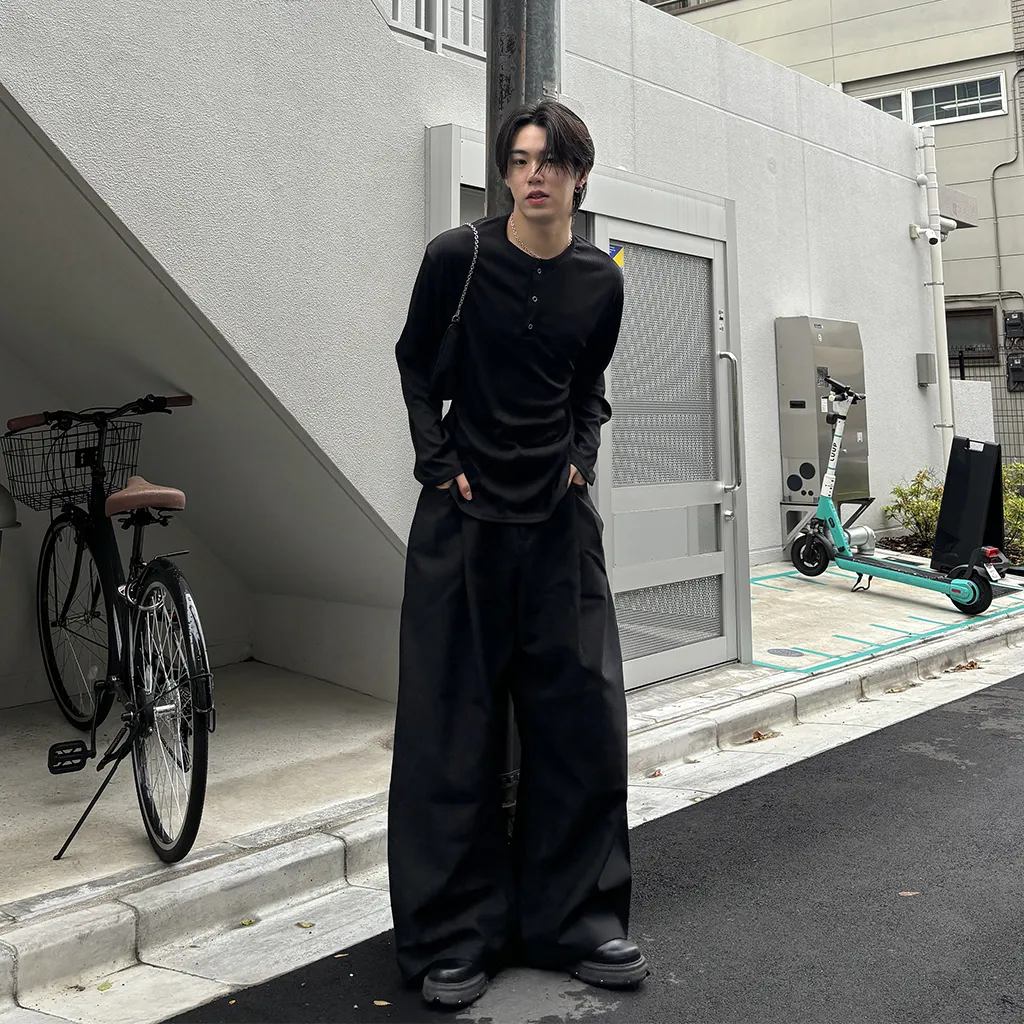 ボリュームワイドスラックス