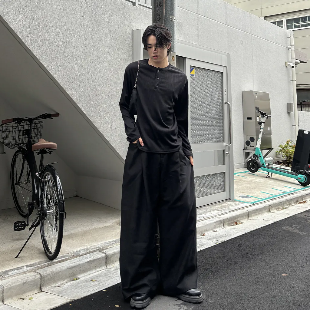 ボリュームワイドスラックス
