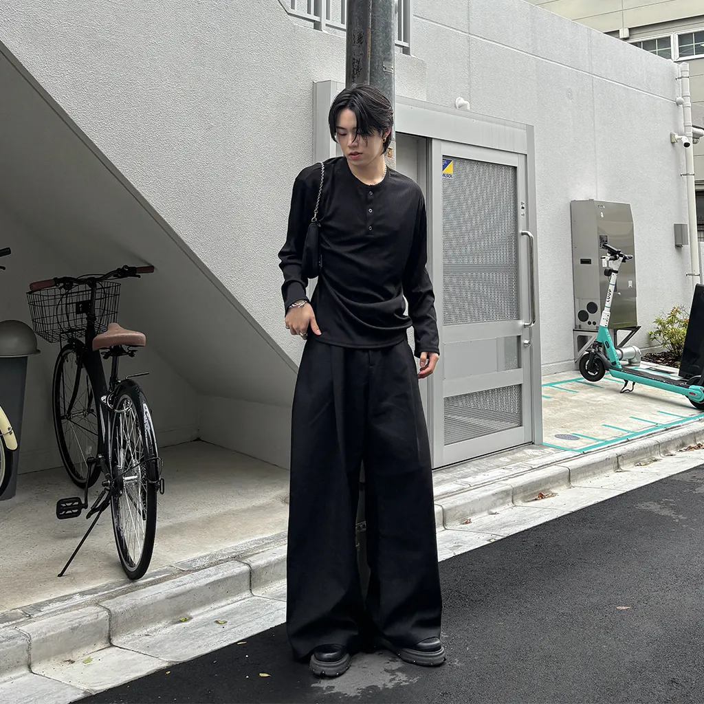 ボリュームワイドスラックス