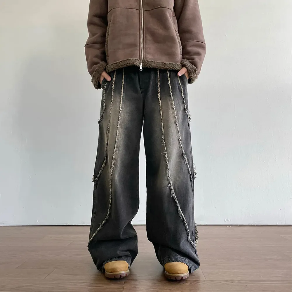 トルネードラインデニムパンツ