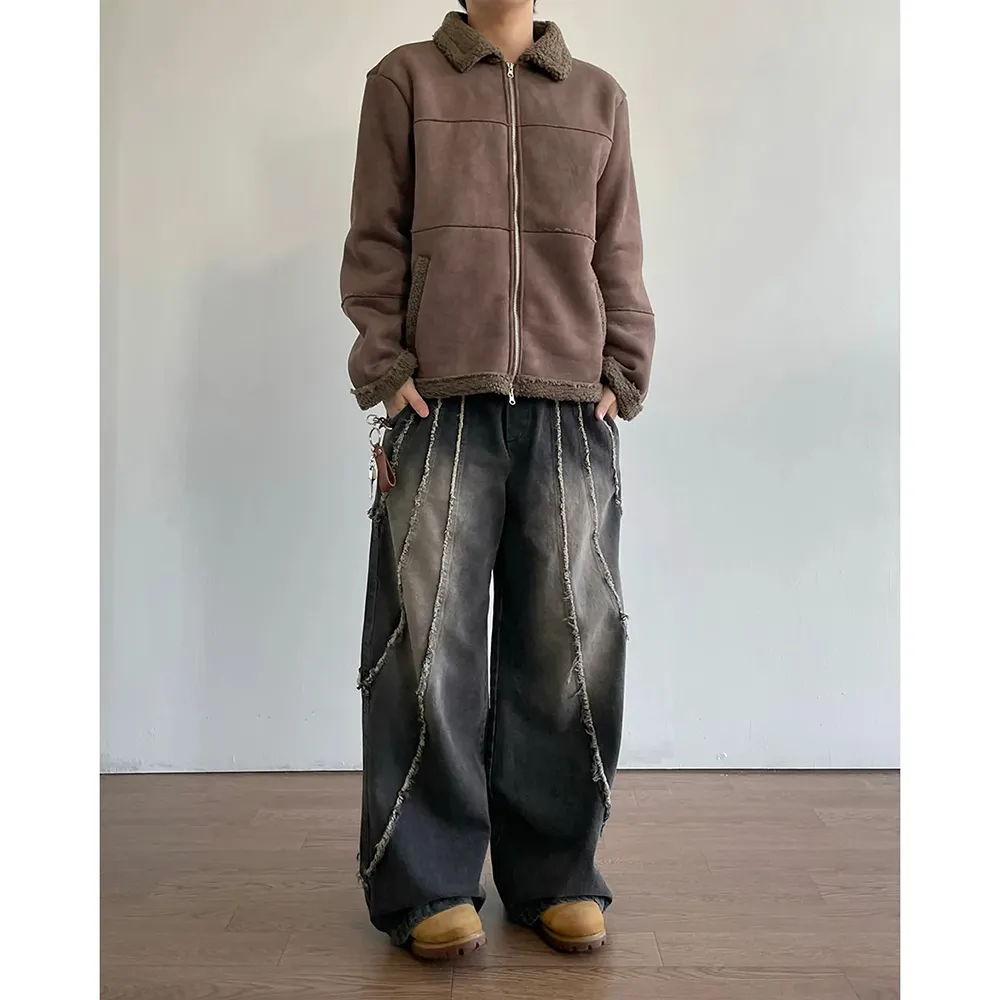 トルネードラインデニムパンツ