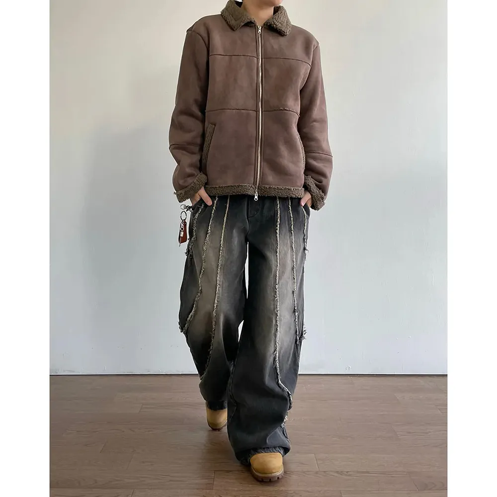 トルネードラインデニムパンツ