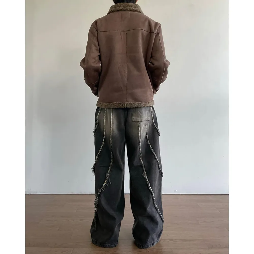 トルネードラインデニムパンツ