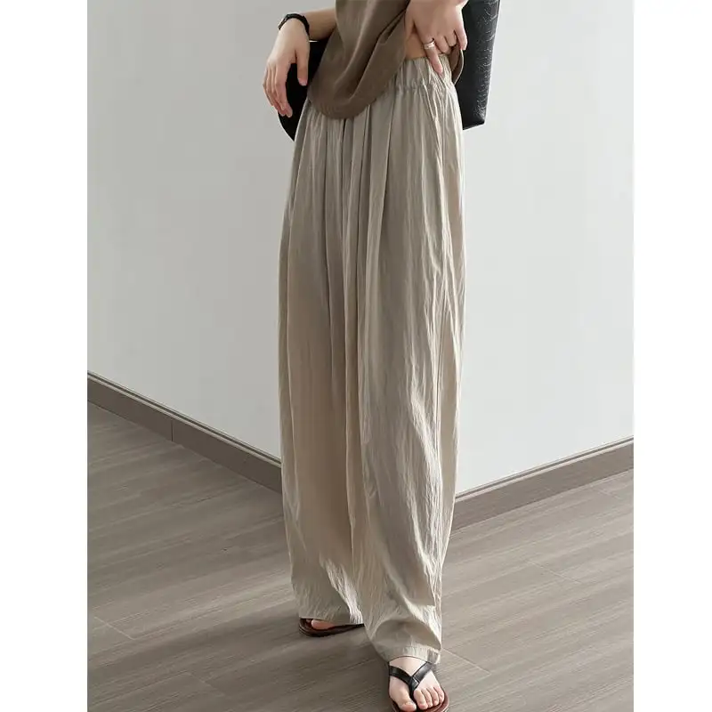 ボトムス カジュアルパンツ 4色展開 無地 ベージュ ライトコーヒー色 ダークグレー ブラック