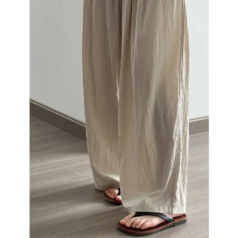 ボトムス カジュアルパンツ 4色展開 無地 ベージュ ライトコーヒー色 ダークグレー ブラック