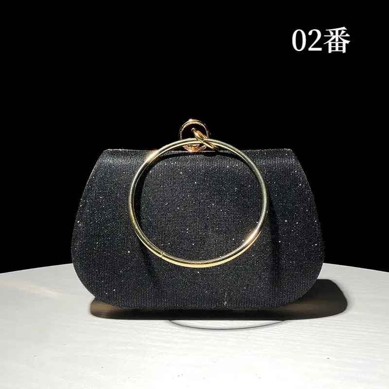 バッグ キラキラ パーティーバック 7色展開 結婚式バッグ チェーンバッグ 手持ちバッグ 二次会 宴会 演奏会