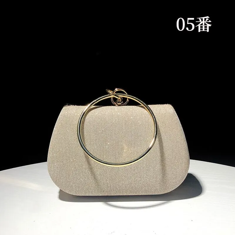 バッグ キラキラ パーティーバック 7色展開 結婚式バッグ チェーンバッグ 手持ちバッグ 二次会 宴会 演奏会