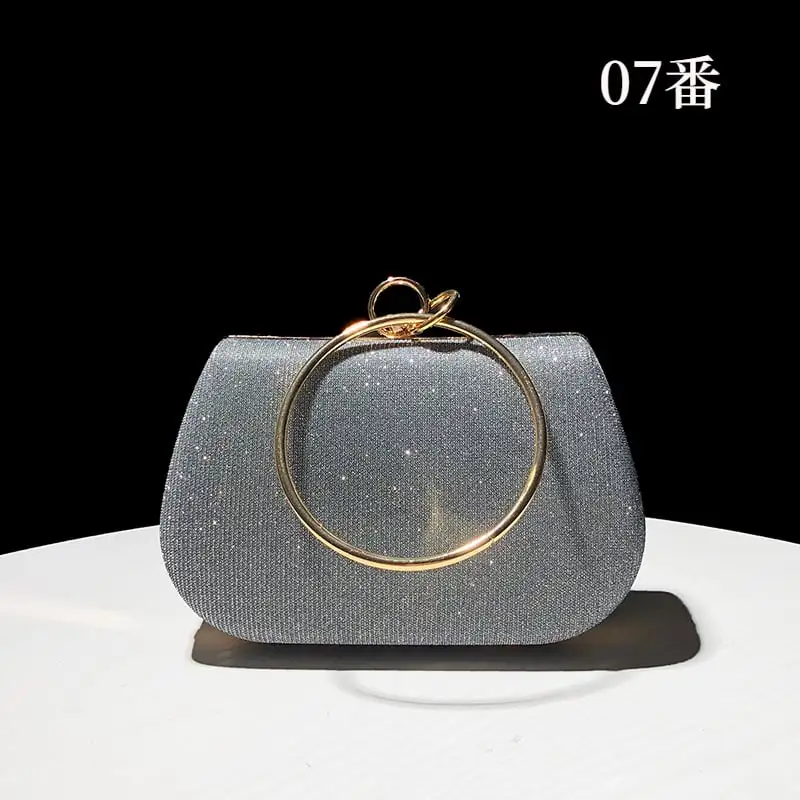 バッグ キラキラ パーティーバック 7色展開 結婚式バッグ チェーンバッグ 手持ちバッグ 二次会 宴会 演奏会