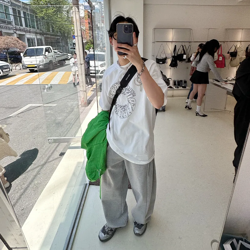 [秋再入荷]サイドポイント2wayスウェットパンツ