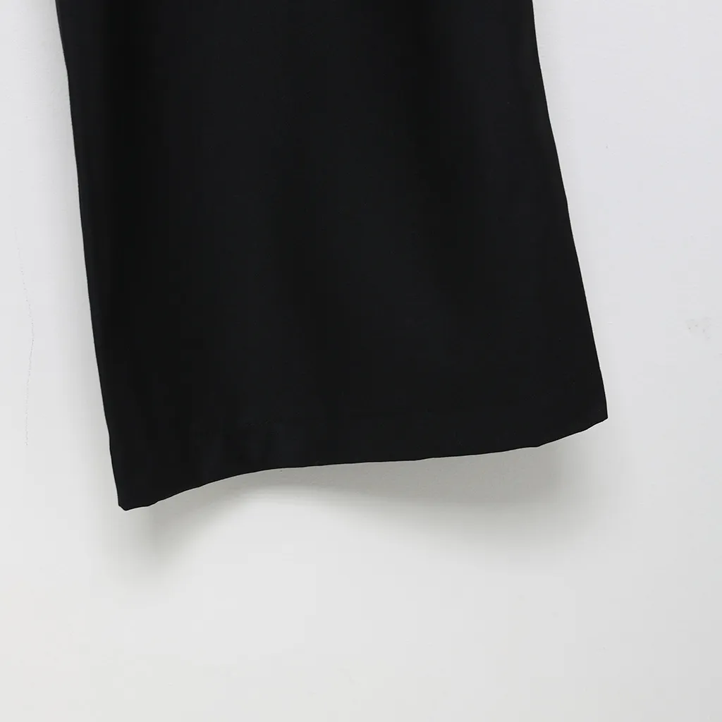 [秋再入荷](unisex) ダブルウエストユニークワイドスラックス