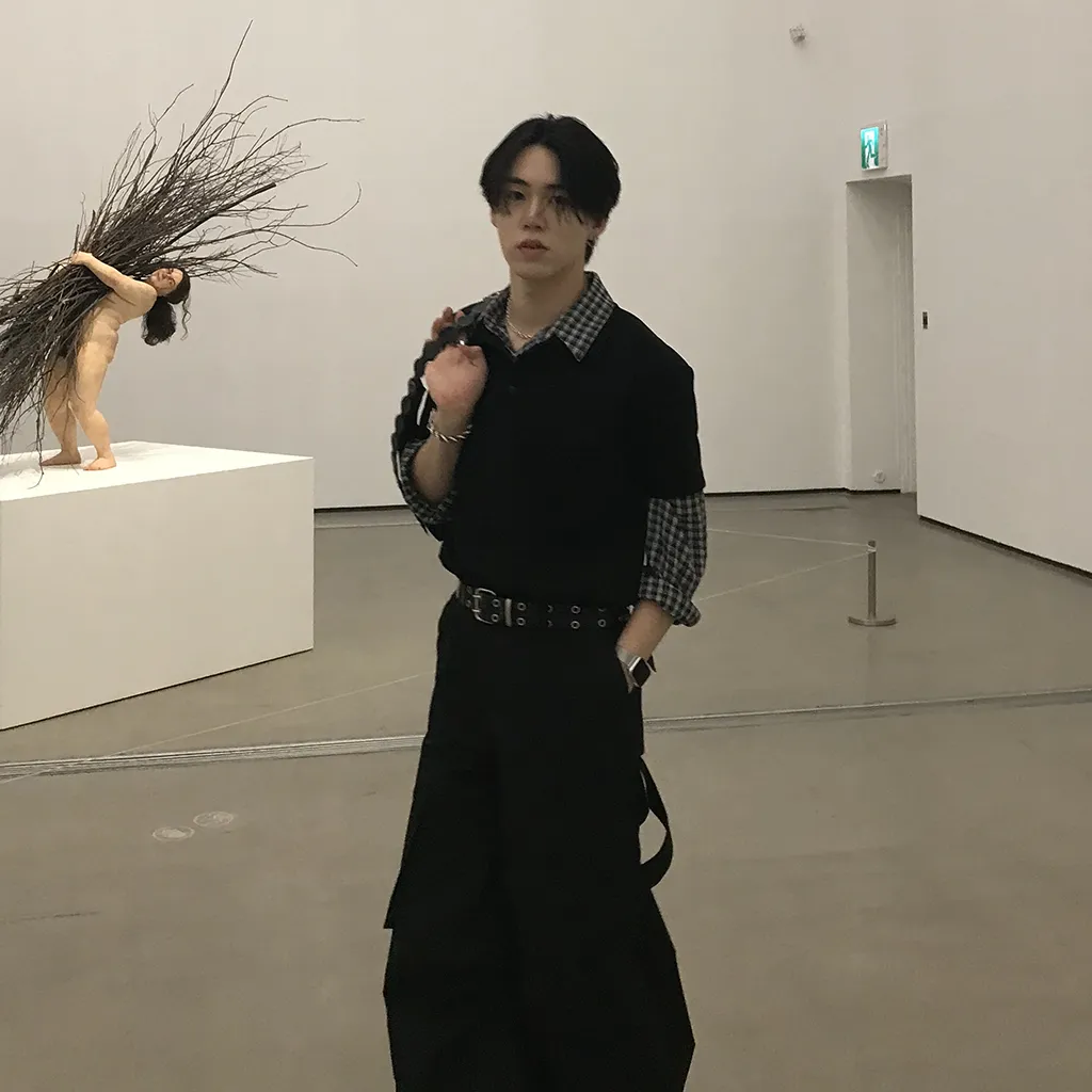 チェックソフトルーズシャツ