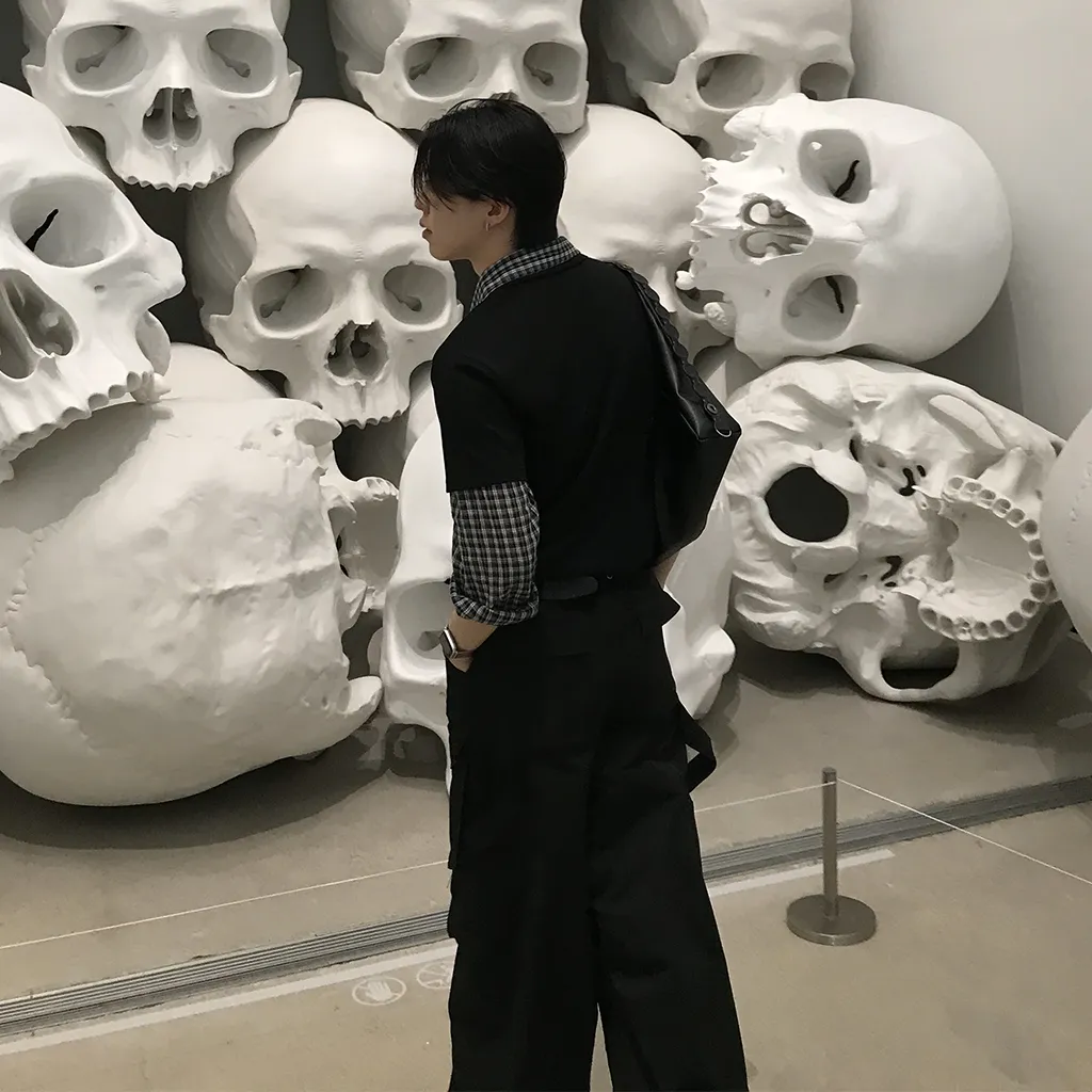 チェックソフトルーズシャツ