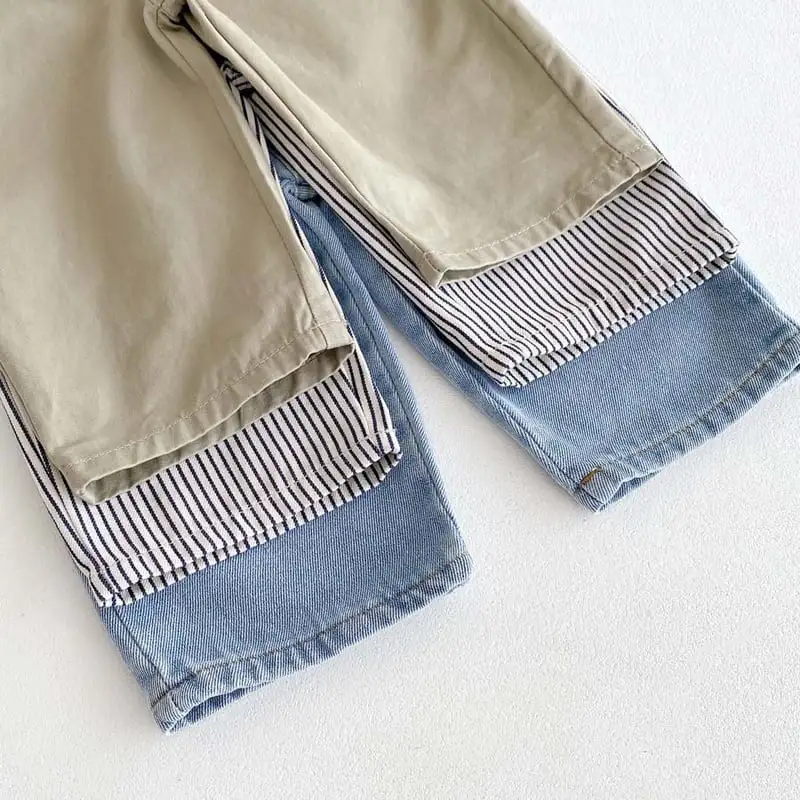 【80-120cm】オシャレベーシックサロペット