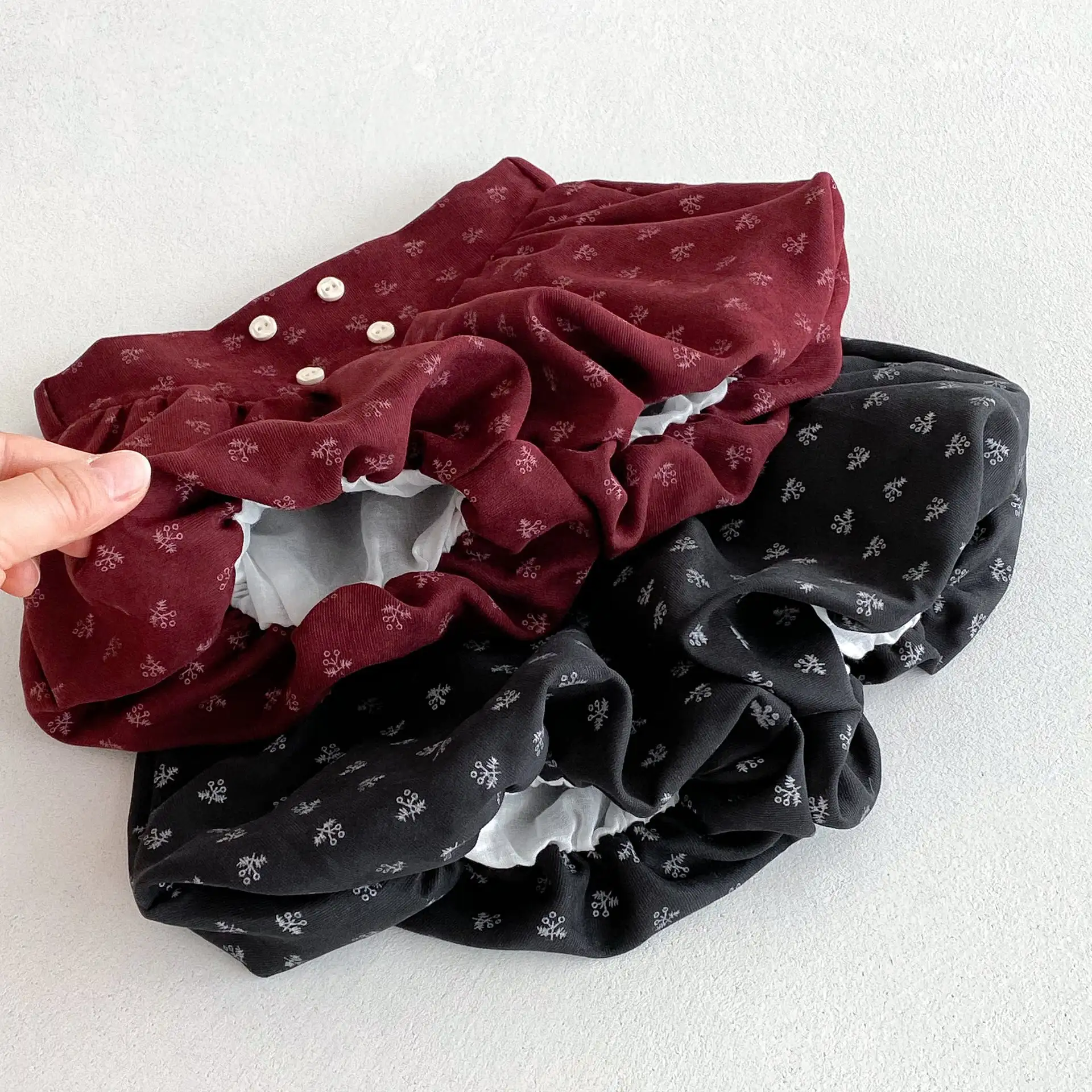 【66-100cm】3点セット可愛い総柄セットアップ