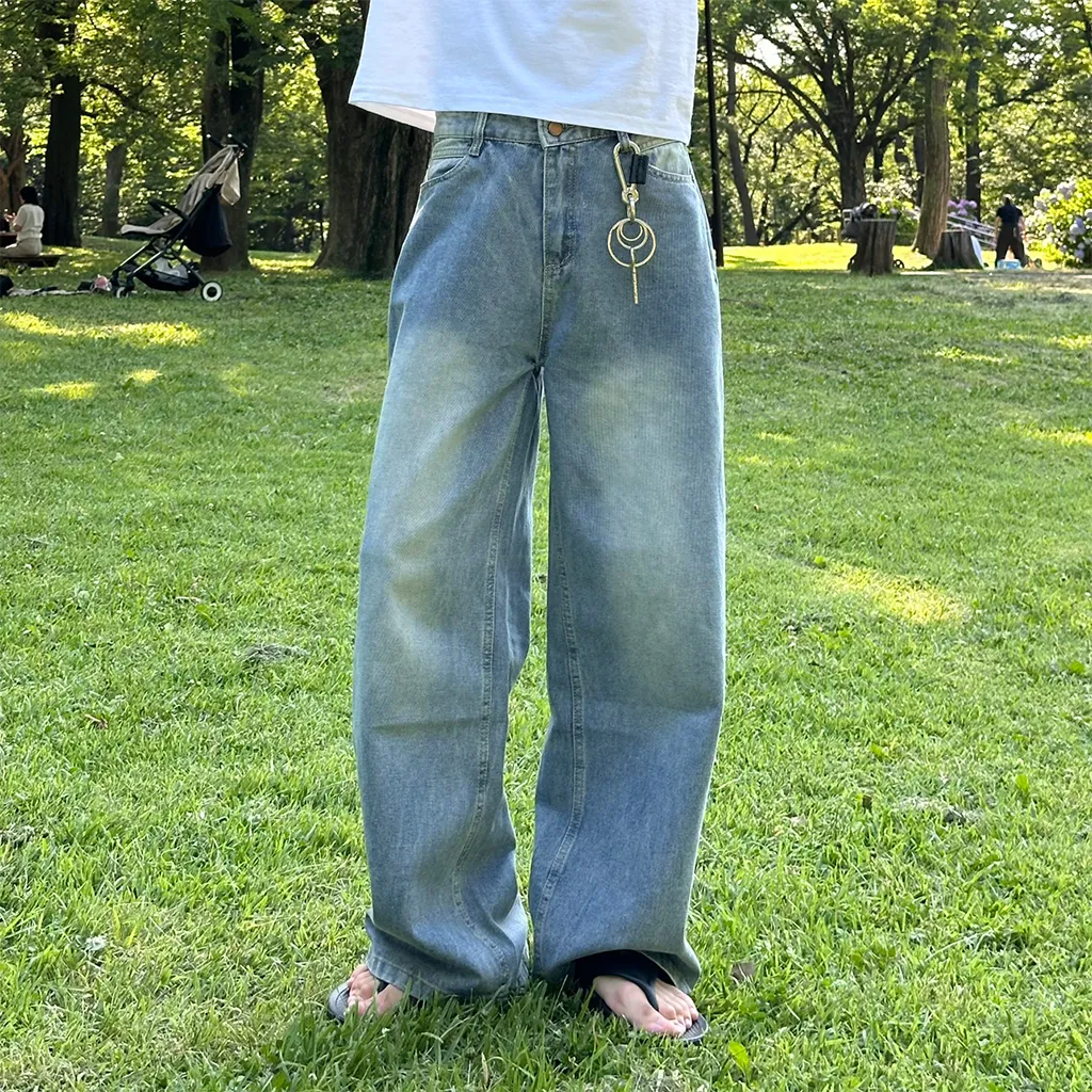 ウォッシュライトデニムパンツ