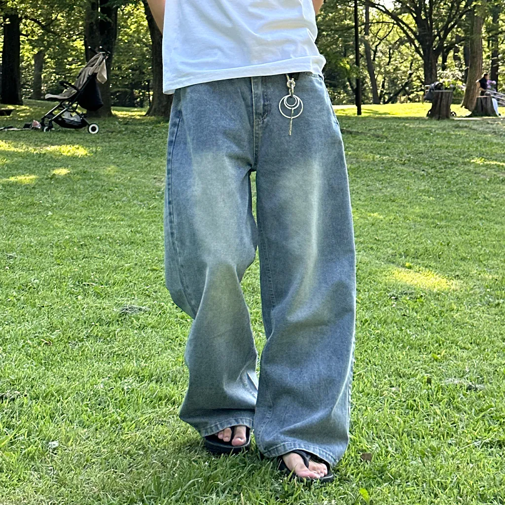 ウォッシュライトデニムパンツ