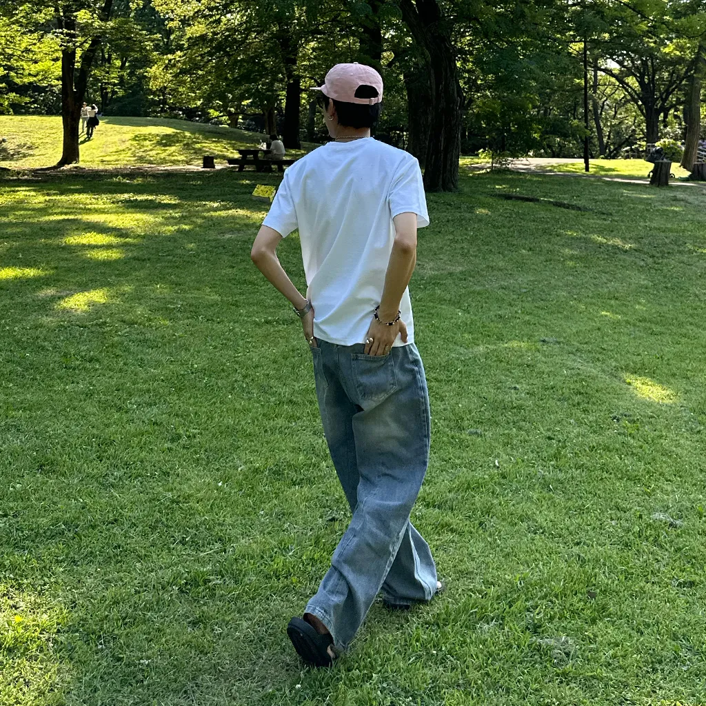 ウォッシュライトデニムパンツ