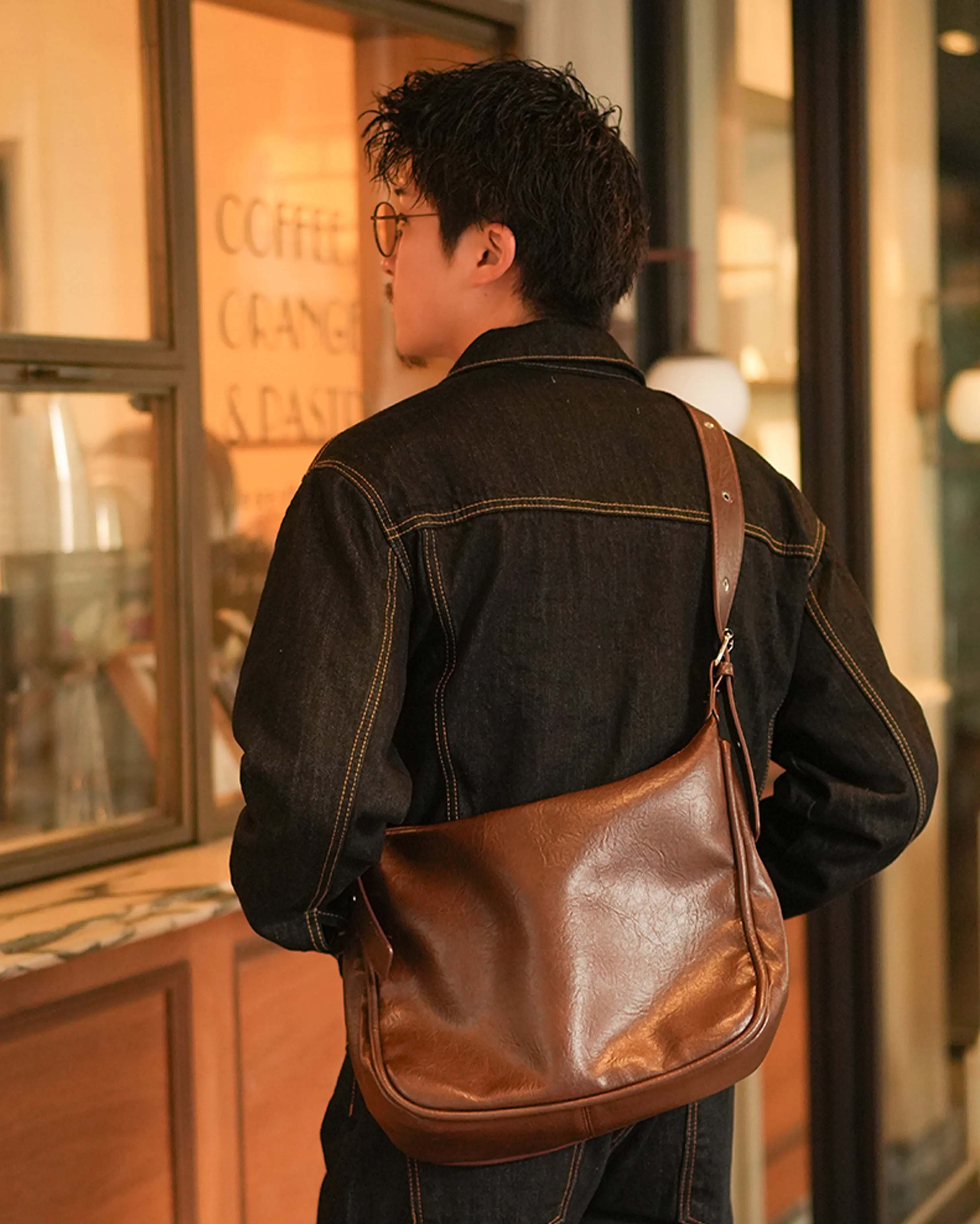 秋入荷インディゴデニムジャケット