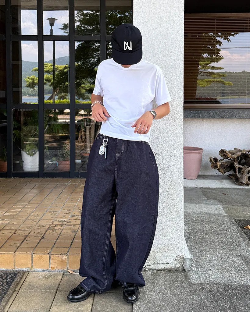 ノンフェードデニムパンツ