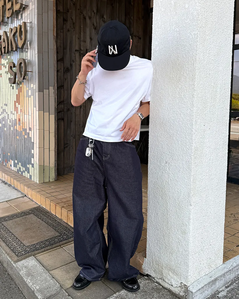 ノンフェードデニムパンツ