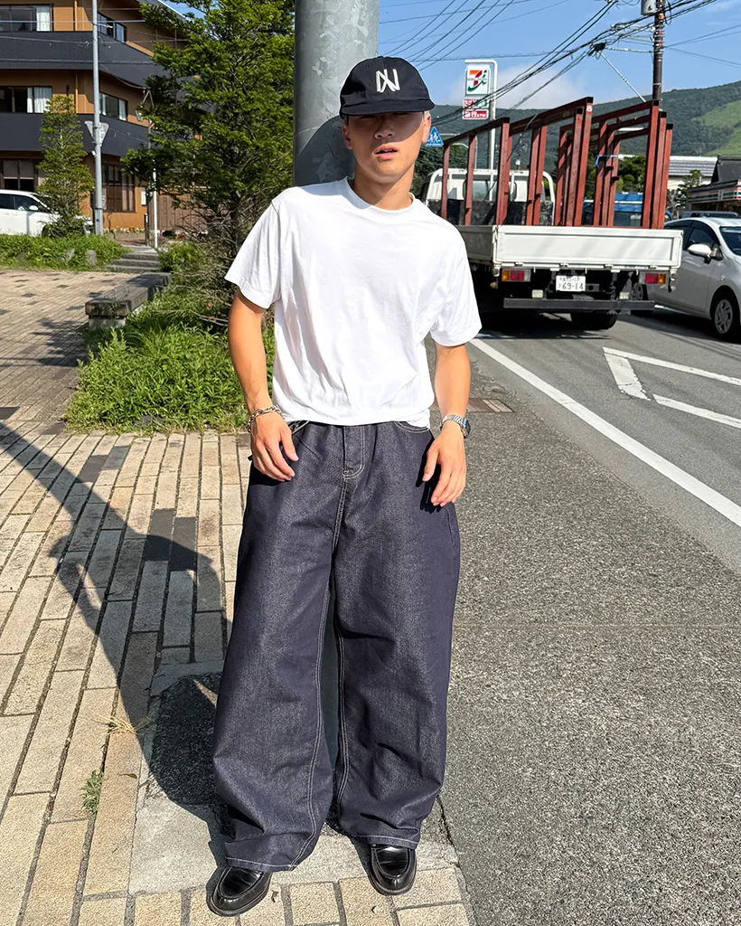 ノンフェードデニムパンツ