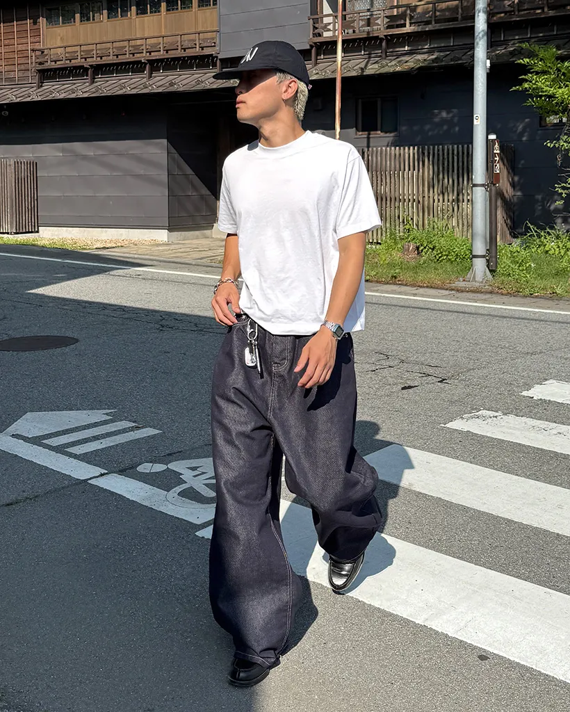 ノンフェードデニムパンツ