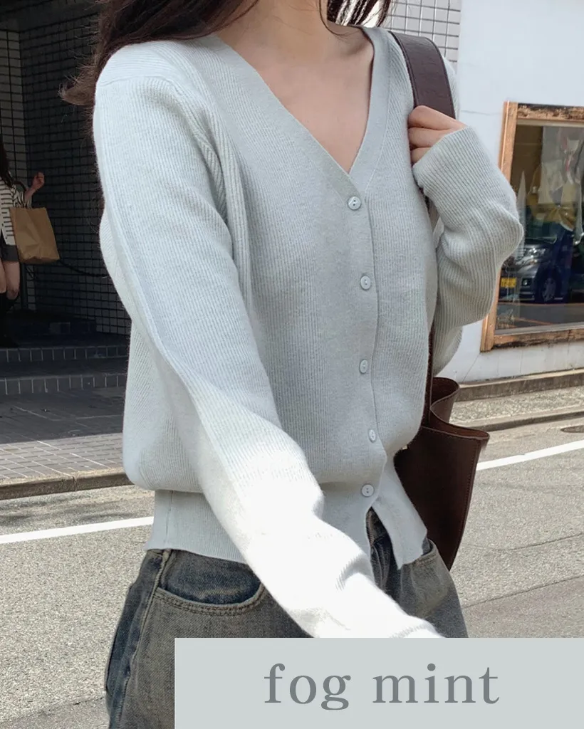 洗えるふわふわニットカーディガン