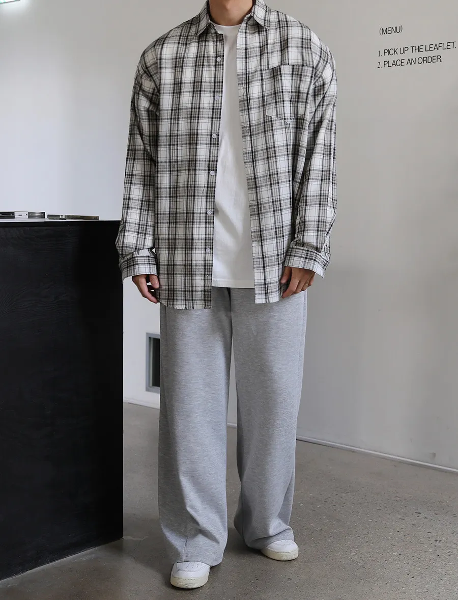 定番 ディリー チェックシャツ