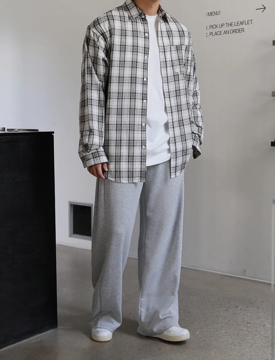 定番 ディリー チェックシャツ