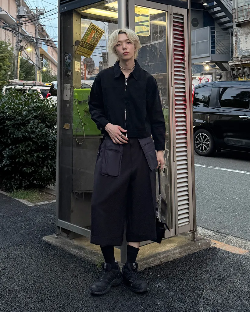 ユニセックス2WAYウォッシュジャケット