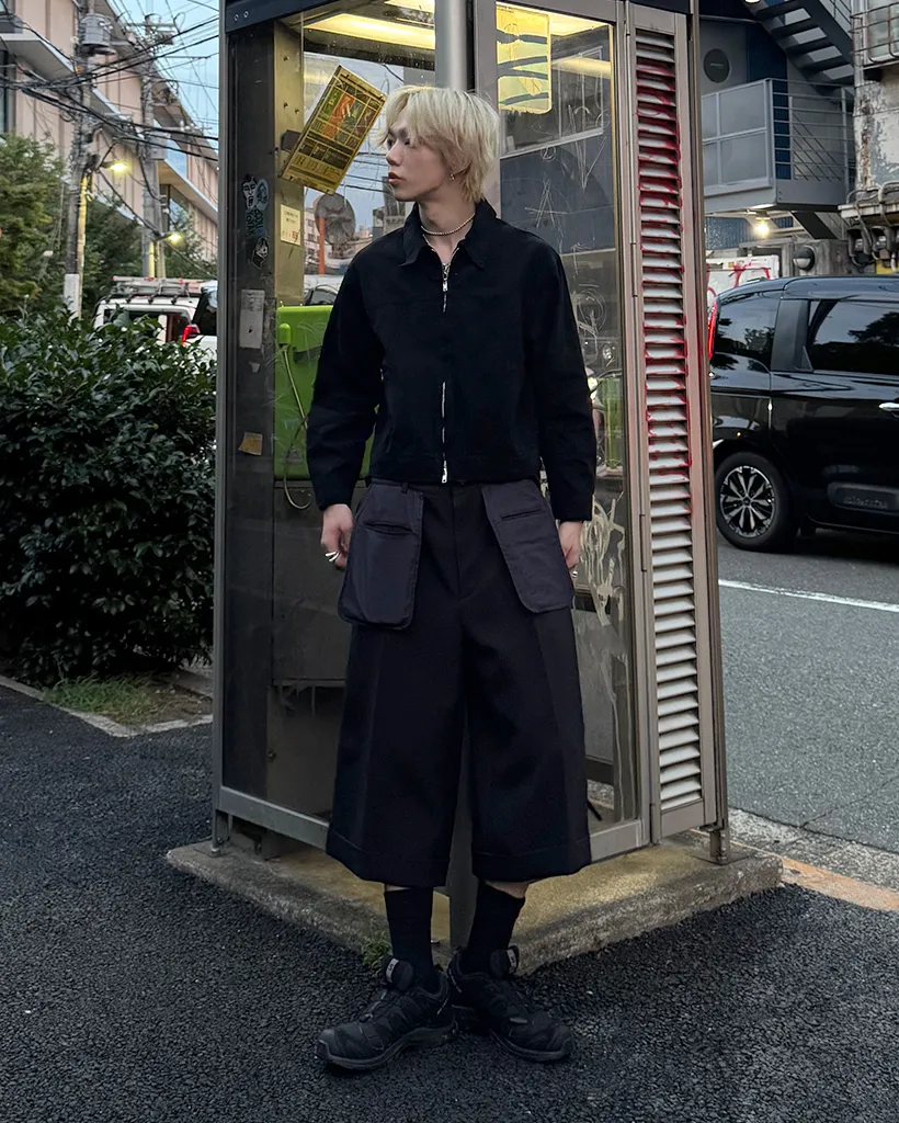 ユニセックス2WAYウォッシュジャケット