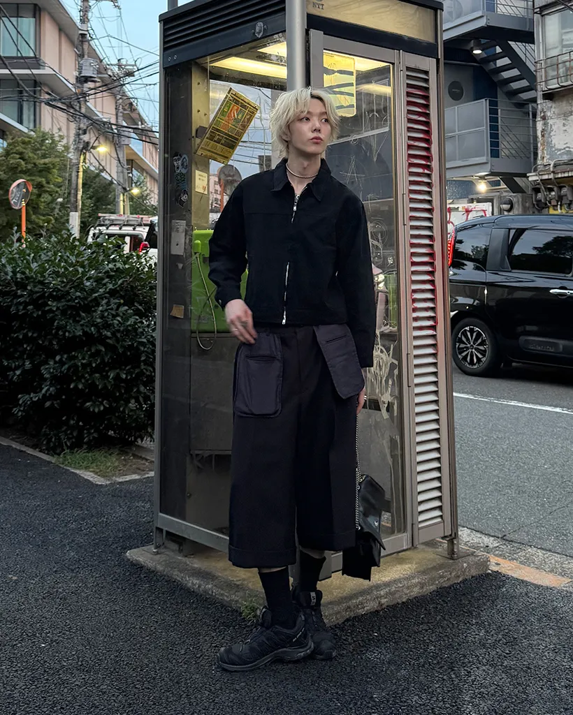 ユニセックス2WAYウォッシュジャケット