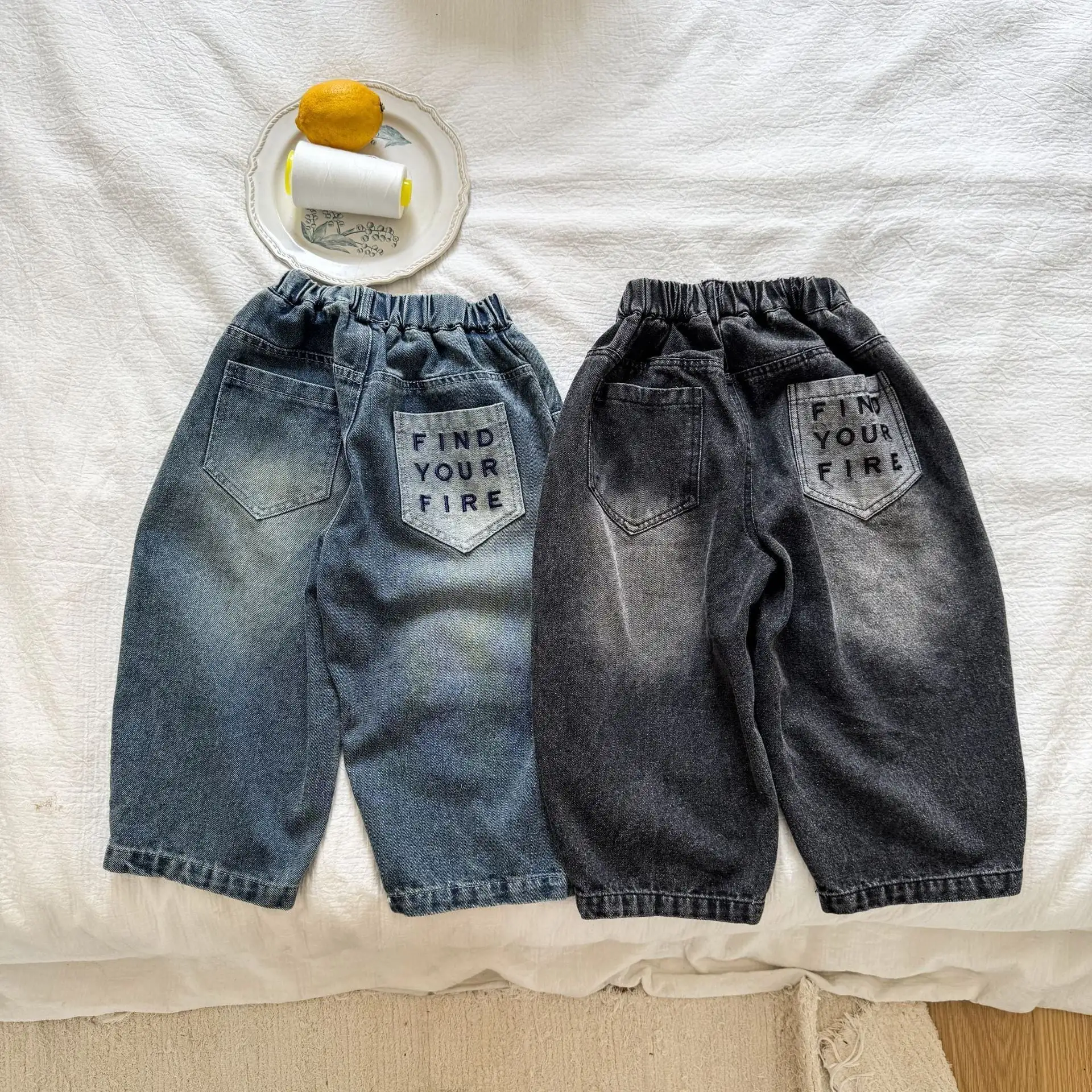 【80-150cm】デニムパンツ