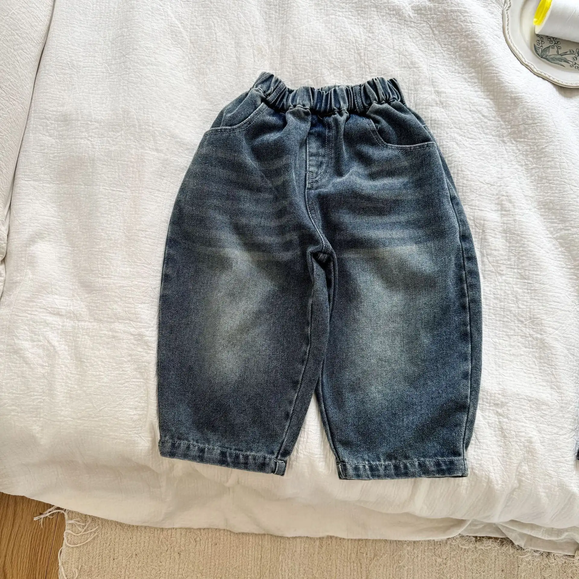 【80-150cm】デニムパンツ