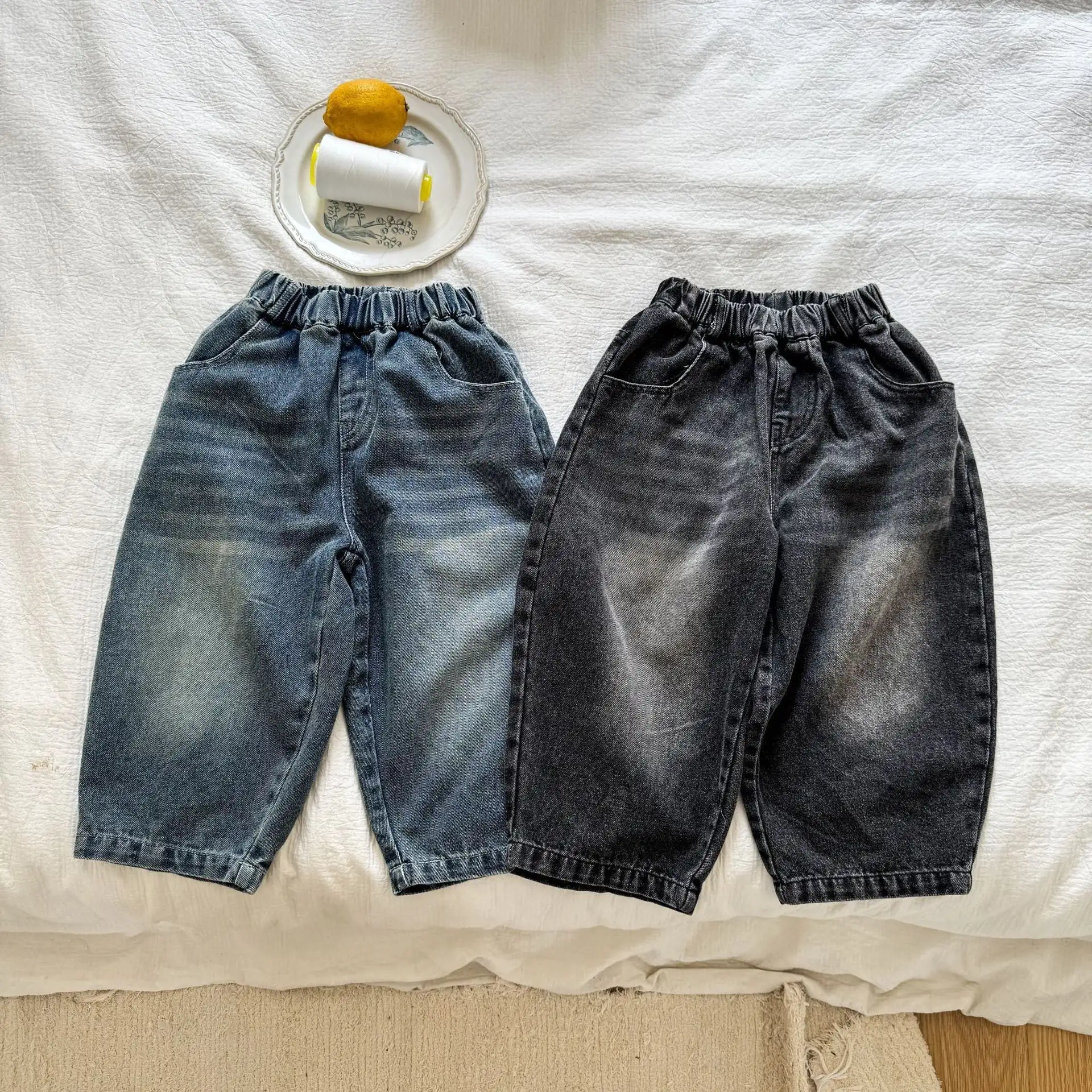 【80-150cm】デニムパンツ