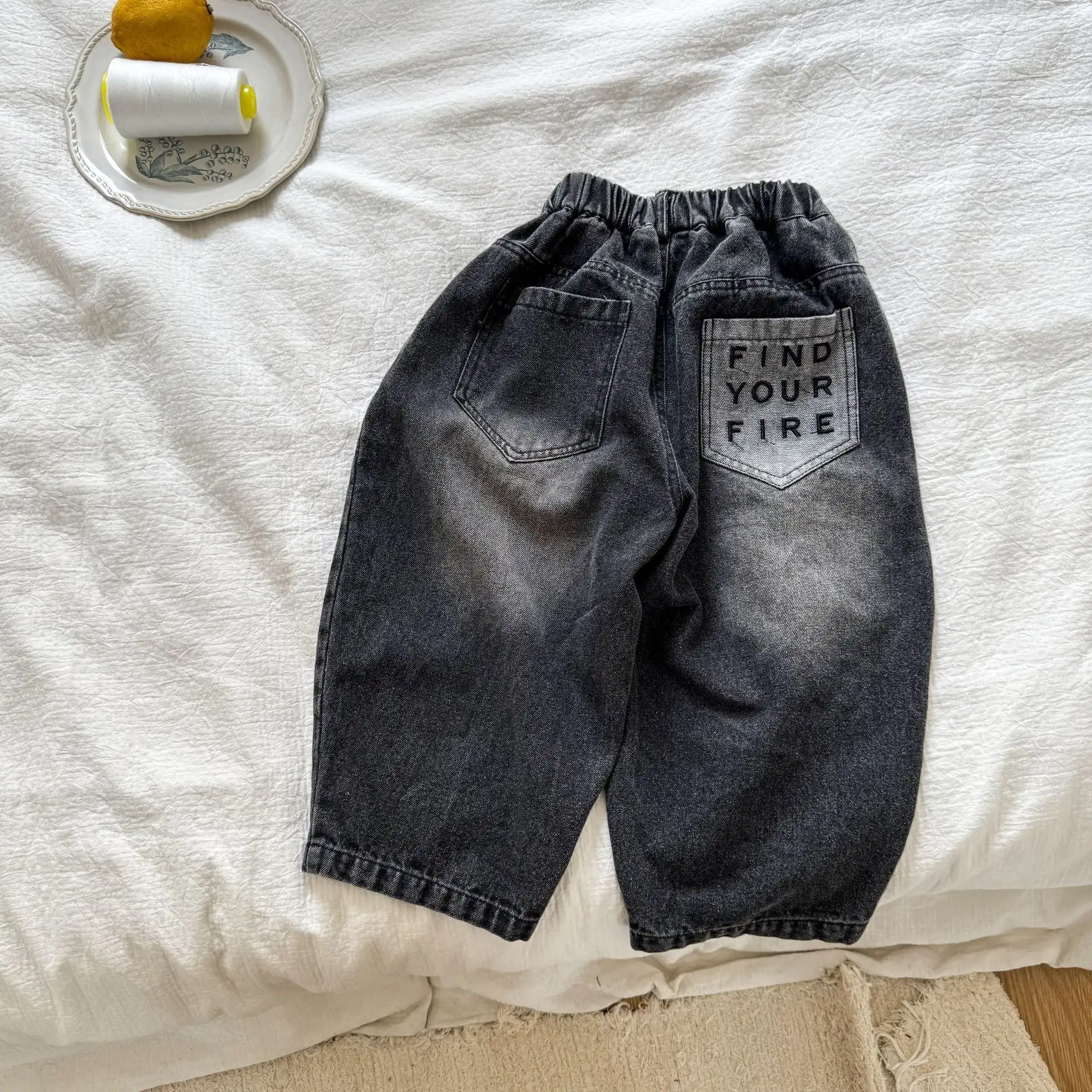 【80-150cm】デニムパンツ