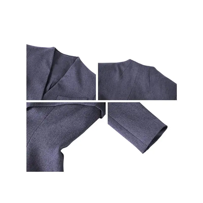 アウター スーツ Vネック スリム 長袖 通勤 気質アップ