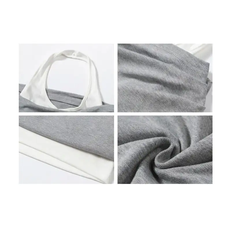 セットアップ トップス+カジュアルパンツ オフショルダー ストレッチパンツ グレー